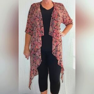 LuLaRoe paisley kimono - size S